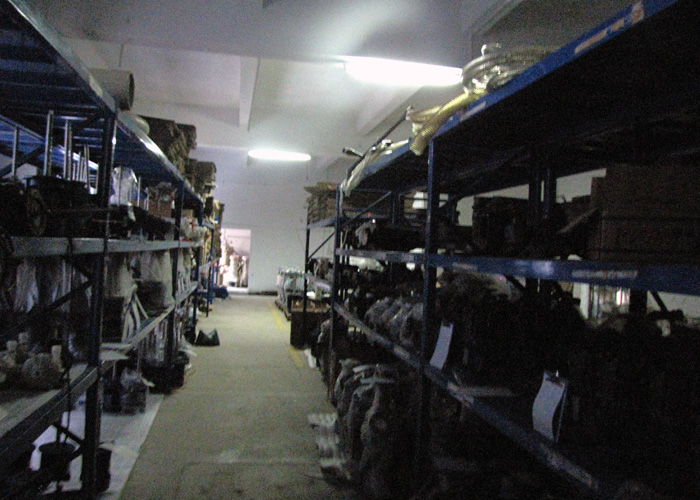 成品倉(cāng)一角