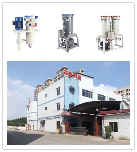 電鍍過濾機在操作注意事項