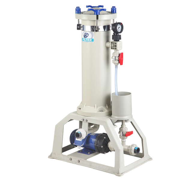 電鍍鎳過濾機的耐酸堿泵為何不抽水?